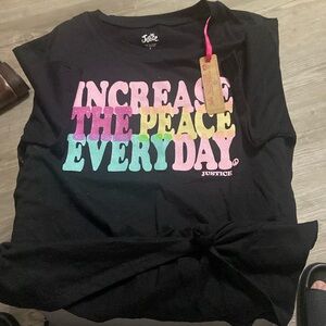 Girls justice top